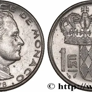 Promotion Saisonnière MONACO 1 Franc Rainier III 1978 Paris fwo_777067 Monde