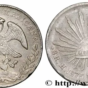 Commander Maintenant MEXIQUE 8 Reales 1875 Hermosillo fwo_780473 Monde