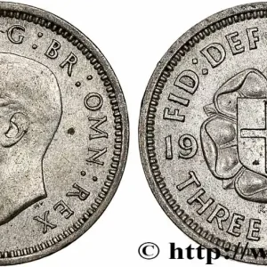 ROYAUME-UNI 3 Pence Georges VI 1938 fwo_780709 Monde Offre Exclusive