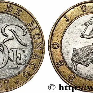 Offre Du Jour MONACO 10 Francs Rainier III 1997 Paris fwo_781379 Monde