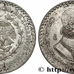 MEXIQUE 1 Peso Jose Morelos y Pavon 1961 Mexico fwo_786100 Monde En Vogue