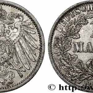 Dernière Chance ALLEMAGNE 1 Mark Empire aigle impérial 1914 Berlin fwo_786250 Monde