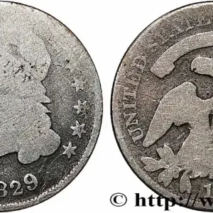 Offre Spéciale ÉTATS-UNIS D'AMÉRIQUE 10 Cents (1 Dime) type “capped bust” 1829 Philadelphie fwo_786427 Monde