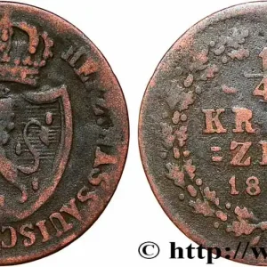 ALLEMAGNE - NASSAU 1/4 Kreuzer Grand-Duché de Nassau 1817 fwo_786648 Monde Nouveauté