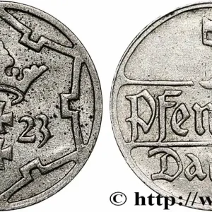 DANTZIG - VILLE LIBRE DE DANTZIG 5 Pfennig 1923 fwo_786674 Monde Prix Bas