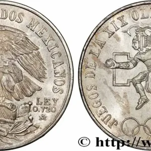 Prix Promo MEXIQUE 25 Pesos Jeux Olympiques de Mexico 1968 Mexico fwo_782012 Monde