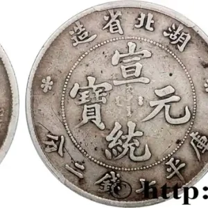 CHINE - EMPIRE - HUBEI 1 Dollar 1909-1911 fwo_792350 Monde Garantie Incluse