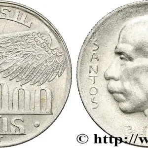 Super Prix BRÉSIL 5000 Reis Alberto Santos-Dumont 1936 fwo_769087 Monde