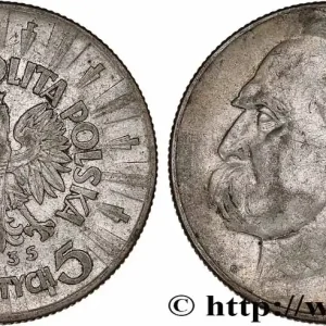 Bon Marché POLOGNE 5 Zlotych Joseph Pilsudski 1935 Varsovie fwo_777205 Monde
