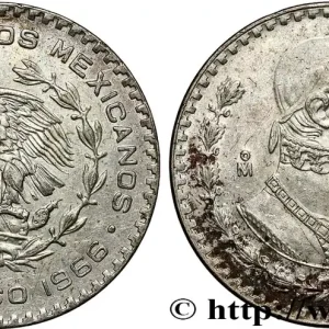 MEXIQUE 1 Peso Jose Morelos y Pavon 1966 Mexico fwo_778183 Monde Livraison Gratuite