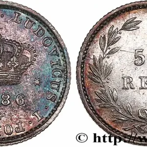 Livraison Mondiale PORTUGAL - ROYAUME DU PORTUGAL - LOUIS Ier 50 Reis 1886 fwo_779423 Monde