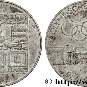 Livraison Express AUTRICHE 100 Schilling JO d’Hiver 1975 Hall fwo_780604 Monde