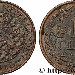 Must-Have PAYS-BAS 1 Cent lion couronné 1918 Utrecht fwo_781295 Monde