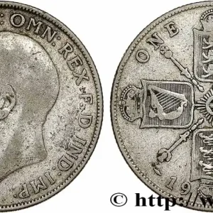 ROYAUME-UNI 1 Florin Georges V 1926 fwo_781342 Monde Bon Plan