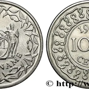 Nouvelle Collection SURINAM 100 Cents 1988 Royal British Mint fwo_784257 Monde