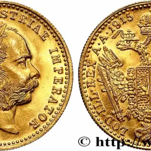 OR, PALLADIUM ET PLATINE INVESTISSEMENT 1 Ducat refrappe moderne François-Joseph Ier 1915 fwo_789333 Monde Prix Choc