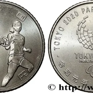 JAPON 100 Yen Jeux Para-Olympiques Tokyo 2020 - athlétisme (2019) Hiroshima fwo_789341 Monde Populaire