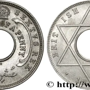 Meilleure Qualité AFRIQUE OCCIDENTALE BRITANNIQUE 1/10 Penny Georges VI 1950 Kings Norton fwo_789556 Monde