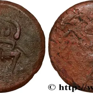 SAINT-DOMINGUE - MONARCHIE ESPAGNOLE 1/4 Real Ferdinand VII n.d. Santo Domingo fwo_789694 Monde Tendance