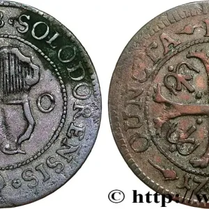 SUISSE - CONFÉDÉRATION HELVÉTIQUE - CANTON DE SOLEURE 1/2 Batzen (2 Kreuzer) - Canton de Solothurn 1793 fwo_789713 Monde Meilleure Qualité