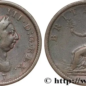 ROYAUME-UNI 1 Penny Georges III tête laurée 1807 fwo_789835 Monde Remise