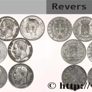 Offre Exclusive ARGENT D'INVESTISSEMENT Lot de 10 écus de 5 Francs Union Latine n.d. fwo_765817 Monde