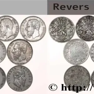 Promotion Saisonnière ARGENT D'INVESTISSEMENT Lot de 10 écus de 5 Francs Union Latine n.d. fwo_765819 Monde