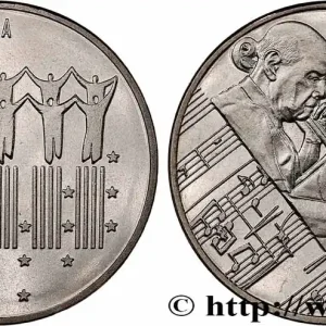 ESPAGNE 5 Ecu Proof Pau Casals 1993 fwo_787472 Monde Promotion Saisonnière