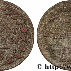 Paiement Sécurisé SUISSE - RÉPUBLIQUE HELVÉTIQUE 1/2 Batzen 1799 Berne fwo_787527 Monde