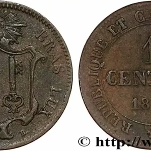Achat Immédiat SUISSE - RÉPUBLIQUE DE GENÈVE 1 Centime 1847 fwo_787546 Monde