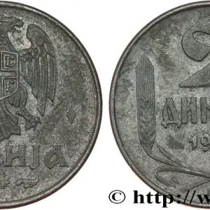 SERBIE 2 Dinara territoire sous commandement militaire allemand 1942 Budapest fwo_787623 Monde Meilleur Prix