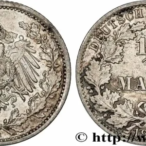 ALLEMAGNE 1/2 Mark Empire aigle impérial 1916 Berlin fwo_781806 Monde Nouvel Arrivage