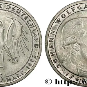 Livraison Express ALLEMAGNE 5 Mark Johann Wolfgang von Goethe 1982 Munich - D fwo_784410 Monde