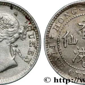 Must-Have HONG KONG 5 Cents Victoria 1895 fwo_791265 Monde