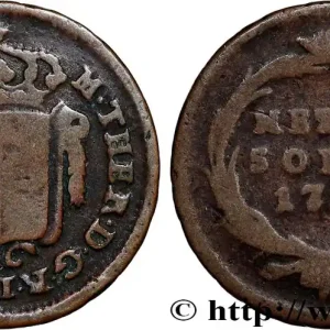 ITALIE - LOMBARDIE 1/2 Soldo Marie-Thérèse d’Autriche - Duché de Milan 1777 Milan fwo_791321 Monde Meilleur Prix