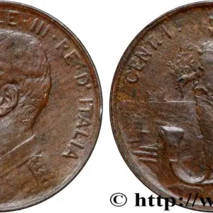 Solde ITALIE 1 Centesimo Victor Emmanuel III 1917 Rome - R fwo_791323 Monde