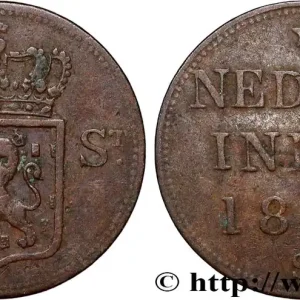 Livraison Express INDES NEERLANDAISES 1/4 Stuiver aux armes d’Utrecht pour Sumatra 1826 Utrecht fwo_791544 Monde