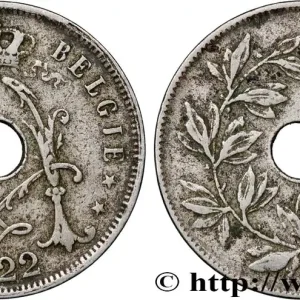 Offre Exclusive BELGIQUE 25 Centiemen (Centimes) Albert Ier 1922 fwo_792107 Monde