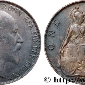 ROYAUME-UNI 1 Penny Edouard VII 1907 fwo_792111 Monde Acheter Direct