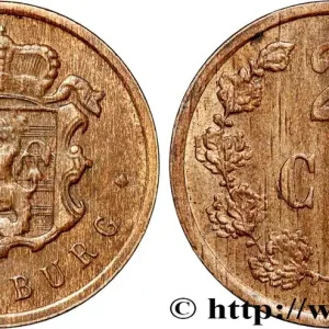 LUXEMBOURG 25 Centimes 1947 Bruxelles fwo_792138 Monde Super Prix