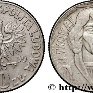 POLOGNE 10 Zlotych Nicolas Copernic 1959 fwo_792144 Monde Promotion Saisonnière