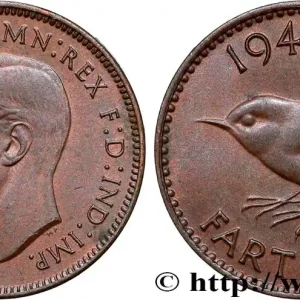 ROYAUME-UNI 1 Farthing Georges VI 1947 fwo_792145 Monde Prix Choc