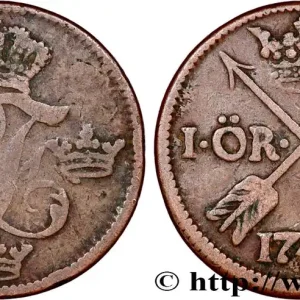 Populaire SUÈDE 1 Ore Frédéric Ier 1749 fwo_792273 Monde