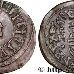 Prix Bas ESPAGNE - ROYAUME D'ESPAGNE - PHILIPPE IV 16 Maravedis 1663 Valladolid fwo_792292 Monde