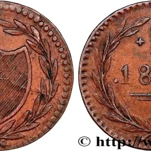 ALLEMAGNE - VILLE LIBRE DE FRANCFORT 1 Pfennig 1819 fwo_792295 Monde Top Qualité