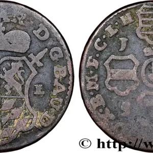 Achetez Aujourd’hui BELGIQUE - PRINCIPAUTÉ ÉPISCOPALE DE LIÈGE 2 Liards Évéché de Liège frappe au nom de Jean-Théodore de Bavière 1752 fwo_792345 Monde