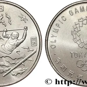 JAPON 100 Yen Jeux Olympiques Tokyo 2020 - Canoë (2019) Hiroshima fwo_789356 Monde Exclusif