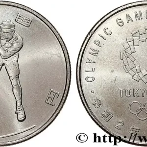 Premium JAPON 100 Yen Jeux Olympiques Tokyo 2020 - Tennis an 2 ère Reiwa (2020) Hiroshima fwo_789442 Monde