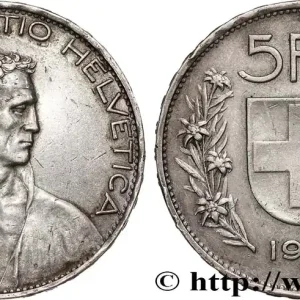 Réduction SUISSE 5 Francs berger 1925 Berne fwo_790664 Monde