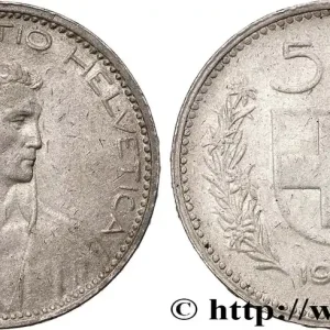 SUISSE 5 Francs Berger 1923 Berne fwo_790666 Monde Nouvelle Collection